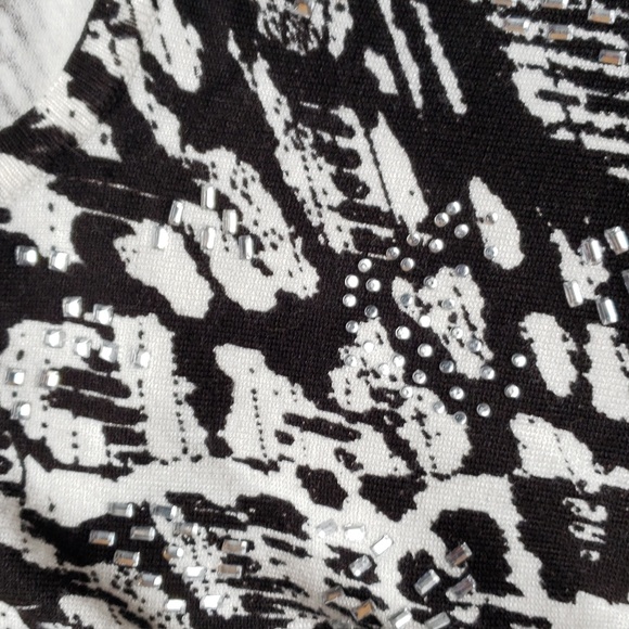 Prima Bella Rhinestone Cardigan XL NWT - Picture 5 of 5